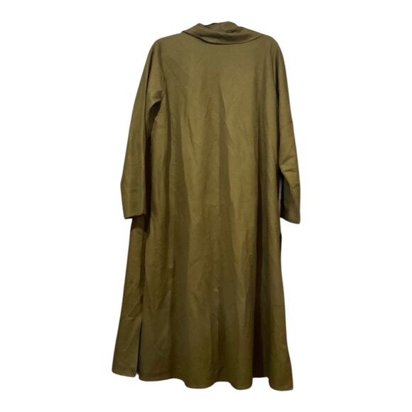 Madewell Sweater Jacket Long XL Green 100% Wool NWOT - Picture 4 of 4